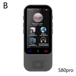 Kannettava S80 Älykäs kääntäjä Offline Ääni Valokuva Älykäs käännös S80pro