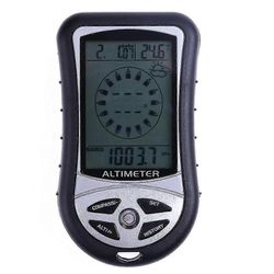 näyttö kompassi korkeusmittari barometri digitaalinen kiipeily kädessä