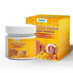 Bee Venom Antifungaalinen voideBee Venom Nail Repair voide, Bee Venom Nail Repair kerma, Korjaa vaurioituneet kynnet 2pcs