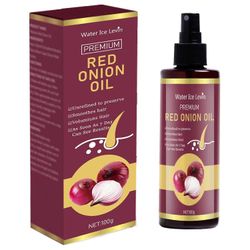 unbrand 100 % luonnollinen punasipuliöljy hiusten kasvuun, tukee pitkiä, kiiltäviä ja pehmeitä hiuksia, silottaa ja antaa hiuksille volyymia, sipul...