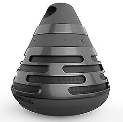 Coosilo Trådløs Bluetooth-højttaler, bærbar hjemme udendørs stationær lille højttaler til telefoncomputer sort