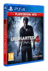PlayStation 4 Uncharted 4: A Thiefs End - PlayStation Hits (PS4) - Uusi & Sealed