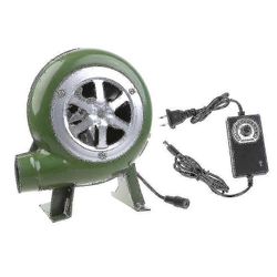 Tehokas BBQ-puhallin hiilipiipun käynnistin BBQ-tuuletin, savustintuuletin rauta sähköpuhallin AC100-240V 2900RPM säädettävä -eurooppalainen standa...