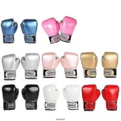 Lasten nyrkkeilyhanskat lapsille Nuoret Nyrkkeily Laukku Potkunyrkkeily Muay Thai Räpylät Mma Training Sparraus käsineet 3-10 Yrs kultaa