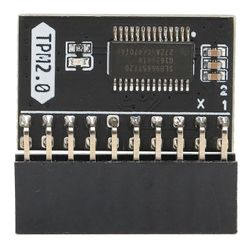 TPM 2.0 -salauksen suojausmoduuli 20Pin 2 10P erillinen salausprosessori TPM 2.0 -moduuli Win11: lle gigatavulle ASUS: lle