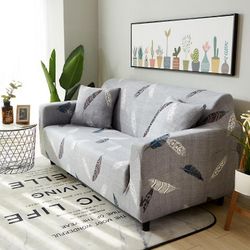 Ruili All inclusive sofa cover Universel sofa håndklæde stretch universel sofa pude kombination sofa cover enkelt tre person Chaise Stue Fjer D