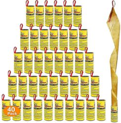 (40 rullaa) Kärpäsloukku Paperikärpästen tappaja nurinpäin Käytä kärpäsiä, hyttysiä ja muita lentäviä hyönteisiä o