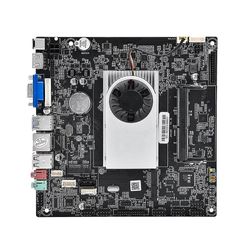 J4125 V1.0 Industriel kontrol bundkort Celeron J4125 CPU + køleventilator Ddr4 8gb hukommelse slot M.2 Sa