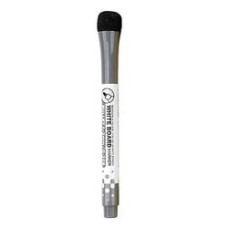 12stk magnetisk whiteboard pen sletbar tør tørre tavle markør penne med viskelæder tips 07