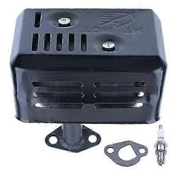 Unded Honda GX160/GX200 5,5 hv/6,5 hv pakoputken kanssa yhteensopiva Adefol-äänenvaimentimen äänenvaimenninsarja