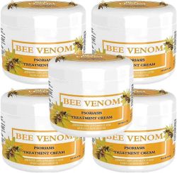3/5kpl psoriaasivoide, mehiläismyrkky psoriasises kerma ihon helpotus kutinaa estävä voide ihonhoitotuotteet 5 kpl