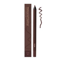 ZEPHOCO Vedenkestävä eyeliner-kynä, 24 tuntia vedenkestävä Duo-teroitettava silmänympäryskynä Luumu