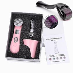 Mikasa Facial Care Instrument med microneedles Pink