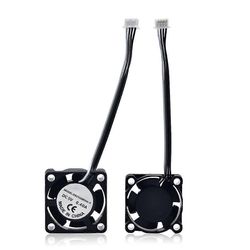 2 kpl jäähdytystuuletin Bambu Lab X1 -sarjalle 2510 DC5V / 0.4A nopeat jäähdytystuulettimet HotEnd jäähdytysjäähdytin BambuLab X1 X1C:lle Musta
