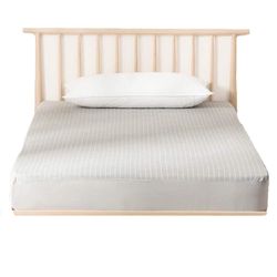 Eveltek 100% vandtæt madrasbeskytter Ultra Soft Cotton Terry Surface Grå Twin XL