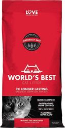 World's Best Maailman paras kissanhiekka 28lb useita hajusteettomia kissoja (12.7kg)