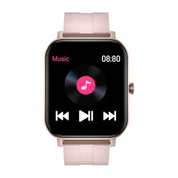 Ebox Smart watch ip67 vandtæt med bluetooth opkald oplysninger push control musikafspiller Pink