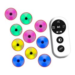 Agilityharjoitussarjat Reaktioharjoitusvalo harjoitteluun Kuntosali Ulkourheilu Monivärinen 5.6cm