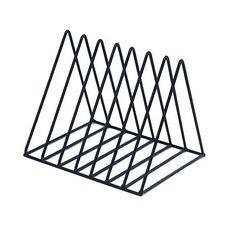 Handuo Smedejern Gyldne Trekant Avis Rack sort