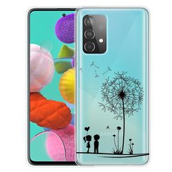 König Taske Mobiltelefonbeskytter til Samsung Galaxy A52 4G 5G A52s Cover Cover Case Transparent