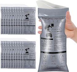 20 pakkaus hätäpisuaaripussi retkeily pissapussit Road Trip Essentials for Oksennepussit Kertakäyttöiset pissapussit Liikenneruuhka kannettava