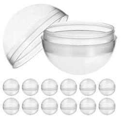 50kpl kirkkaita kumipalloja kapseli lelukone pyöreät pallot muoviset täyttöpakkaukset lelukapselit 2.80X2.80X2.80CM