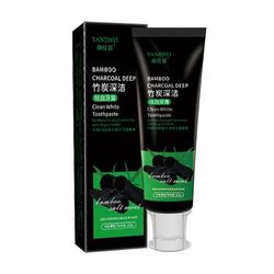 100g bambuhiilihammastahnaa syväpuhdistus savukkeiden tahrojen korjaus kirkas Bamboo charcoal