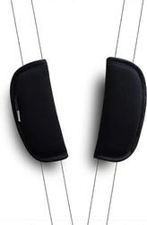 Szczw 2 kpl lastenrattaiden turvahihnan suojukset, universaali pehmeä turvavyötyyny vastasyntyneille, vauvoille ja lapsille (musta)