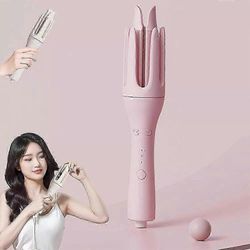 Seemee-hiusten kiharrin, palovammoja estävät Seemee-hiukset, automaattinen kiharrin 4 lämpötilaa Vaaleanpunainen Brittisk standard