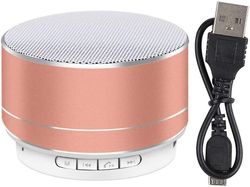 Coosilo Trådløs Bluetooth-højttaler Tf Usb Aux Support Lydhøjttaler steg guld