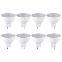 8 kpl 7 W MR16 LED-lamppua GU5.3-kanta 6000K 520LM valkoinen valo
