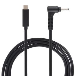 JVY USB-C / Type-C til 3,0 x 1,1 mm bærbart strømopladningskabel, kabellængde: ca. 1,5 m