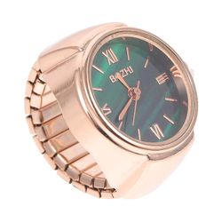 Btcv Finger Watch Mini Watch Ring Roman Numeral Ring Watch Moderne Ring Watch