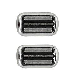 2PCS 73S korvaava parranajokoneen pää Braun-sarjan 7 sähkökäyttöisille parranajokonemalleille 7020S, 7025S, 7085Cc, 707 Hopea