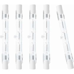 Lineaarinen halogeenilamppu R7s 78mm 150w 2100lm lämmin valkoinen 2800k himmennettävä J-tyypin polttimo kaksipäinen lineaarinen kohdevalo polttimo