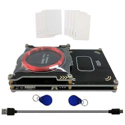 Päivitetty 512k Proxmark3 Easy V3.0 RDV4 Memory ID M1 IC sisäänrakennettu RFID-kortinlukija Integroitu antennipurkudekooderi Valokuvan väri