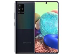 Älypuhelin Samsung Galaxy A71 A715F 6GB RAM 128GB musta Dual SIM eurooppalainen versio