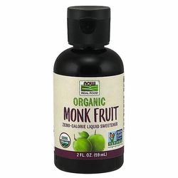 Now Foods Organic Monk Fruit Liquid, 2 Oz (1 kpl pakkaus)