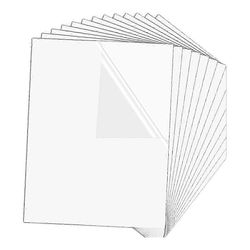 100 arkkia sublimaatiovinyylitarrapaperi kiiltävä valkoinen 8,5x11 tuumaa mustesuihkutulostimen lämmönsiirtoprojekteihin