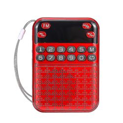 Bærbar Fm 70-108mhz Radio Digital Display Sluk Memory Tf Bil ...
