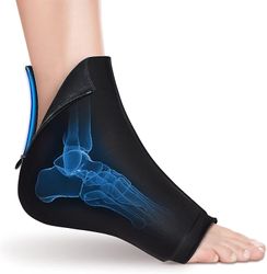 Ankel Foot Ice Pack Wrap For skader Gjenbrukbar Gel Cold Pack Øyeblikkelig smertelindring For Plantar fasciitt, forstuede ankler, Achilles senebete...