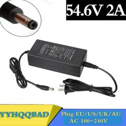 54.6v 2a oplader til 48v Li-ion batteri DC stik / stik 13s lithium Ebike_Feb EU