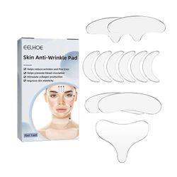 Ryppyjä estävä otsalaastari Otsalinjan poistogeeli Laastari Silmänaamio Kiinteyttävä Nosta naamio Tarrat Anti-aging Kasvojen ihonhoito 1set