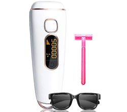 Permanent Laser Epilator Til armhuler, ansigt, arme, ben (hvid)