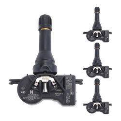 4kpl TPMS-rengaspaineanturi 407004CB0B Nissan Qashqai J10 J11 X-Trail NV200 Leaf Juke Note -mallille musta