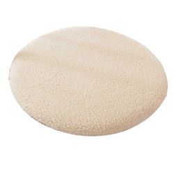 Pehmoiset tekolampaanvillaiset pyöreät tuolityynyt talven lämpöön luistamaton istuintyyny, joka sopii kotitoimistoon ja keittiöön Khaki 30cm
