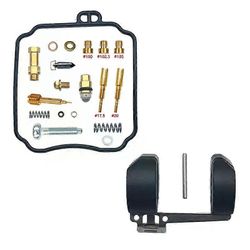 Soveltuvat SUZUKI INTRUDER 125 VL125 moottoripyörän kaasuttimen korjaussarja kalvon kelluvat osat 2000-2007 korjaa ja kelluta