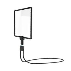 5-kertainen handsfree-suurennuslasi 50 LED-valolla, joutsenkaula-suurennuslasi seniorien heikkonäköisille