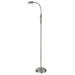 Firstlight Lighting Milano LED 1 Let gulv lampe børstet stål