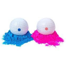 4kpl sukupuolen paljastaminen golfpallot vauvasuihku räjähtävät jauhegolfpallot jauheella syntymäpäiväksi Kuten 4.20X4.20X4.20CM
